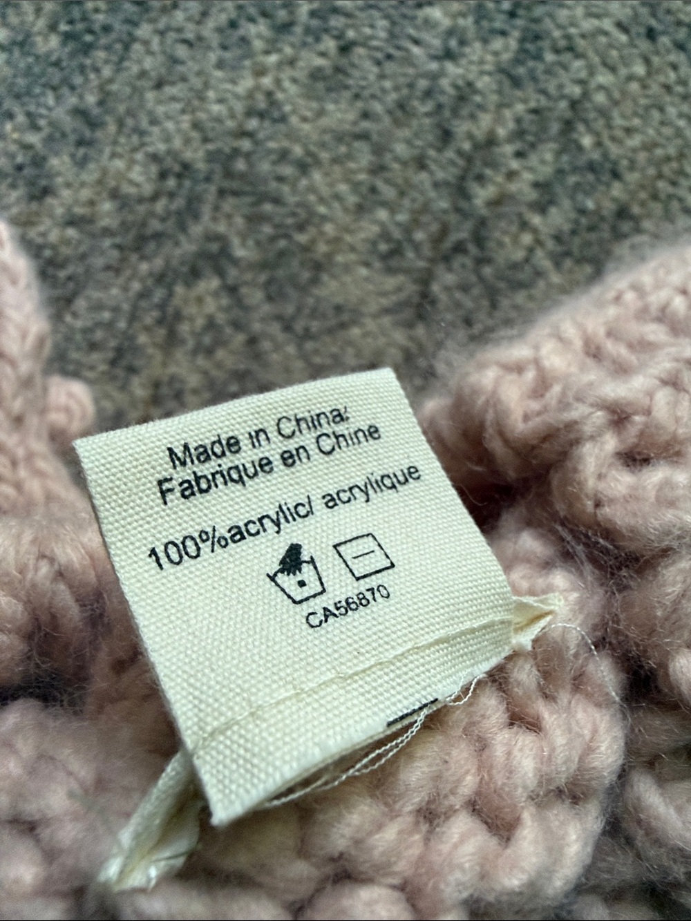 The blueberry hill Dusty Pink Bobble Knit Cardigan - Picture 4 of 4